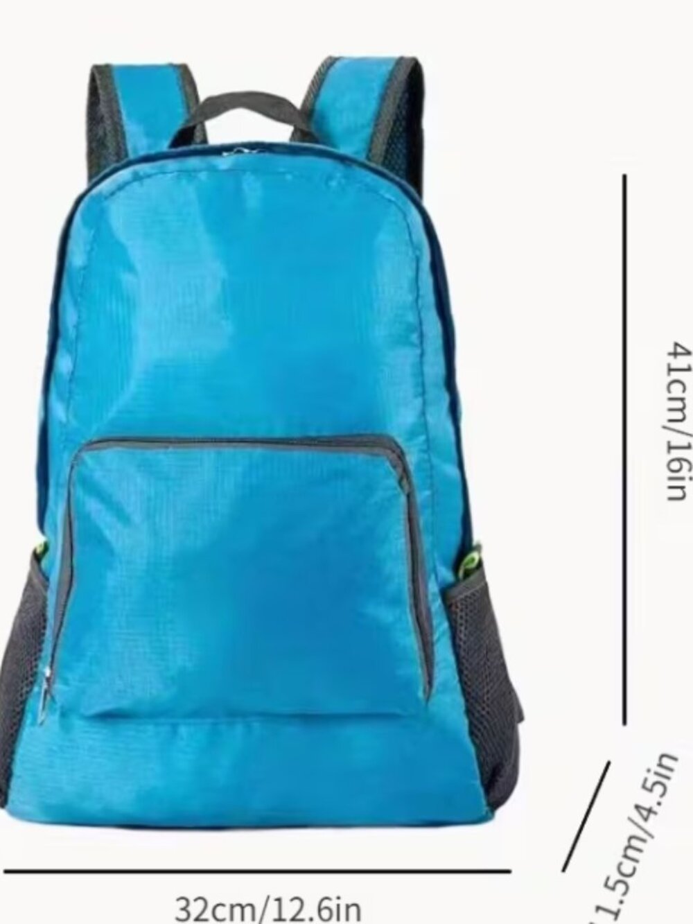 New Lightweight, Sturdy Ripe-Stop Nylon Foldable Multifunctional Backpack Pink - Picture 3 of 5